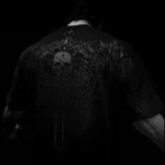 Breathe Divinity Bone Splitter Oversized T-shirt [DARKNESS]