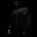 Breathe Divinity Void Walker Zip Up Jacket [WHITE/BLACK]