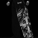 Breathedivinity  Wyvern Uncuffed luxury sweatpants [VOID BLACK]