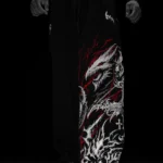 Breathedivinity Wyvern Uncuffed luxury sweatpants [HEAVENLY RED]