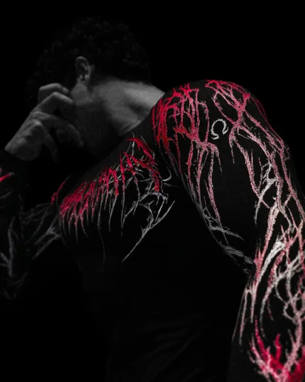 Breathedivinity Void Tech Soul Decay longsleeve Compression [HEAVENLY RED]